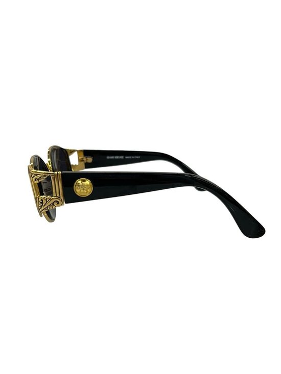 Versace Gianni Sunglasses Navy Black Gold Prescription Eyewear